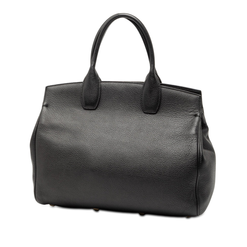 Leather Studio Satchel