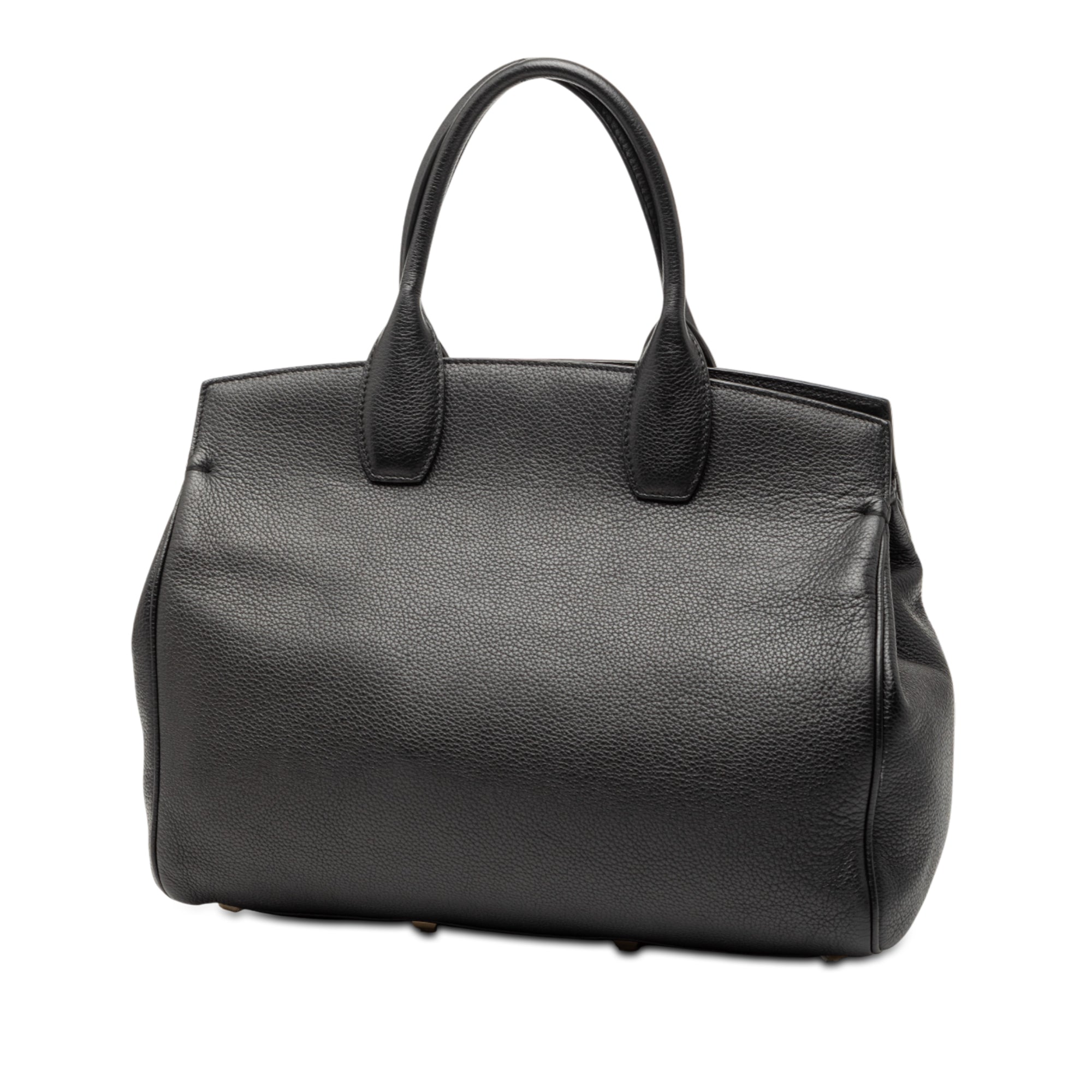 Leather Studio Satchel