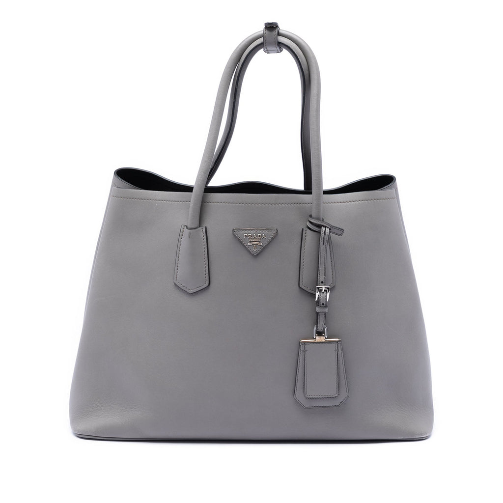 Large City Calf Double Satchel