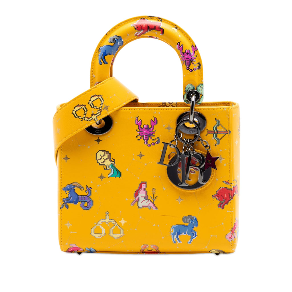 Small Calfskin Pixel Zodiac Lady Dior
