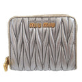 Matelasse Nappa Coin Pouch