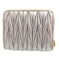 Matelasse Nappa Coin Pouch