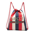 Canvas Sylvie Baiadera Web Drawstring Backpack