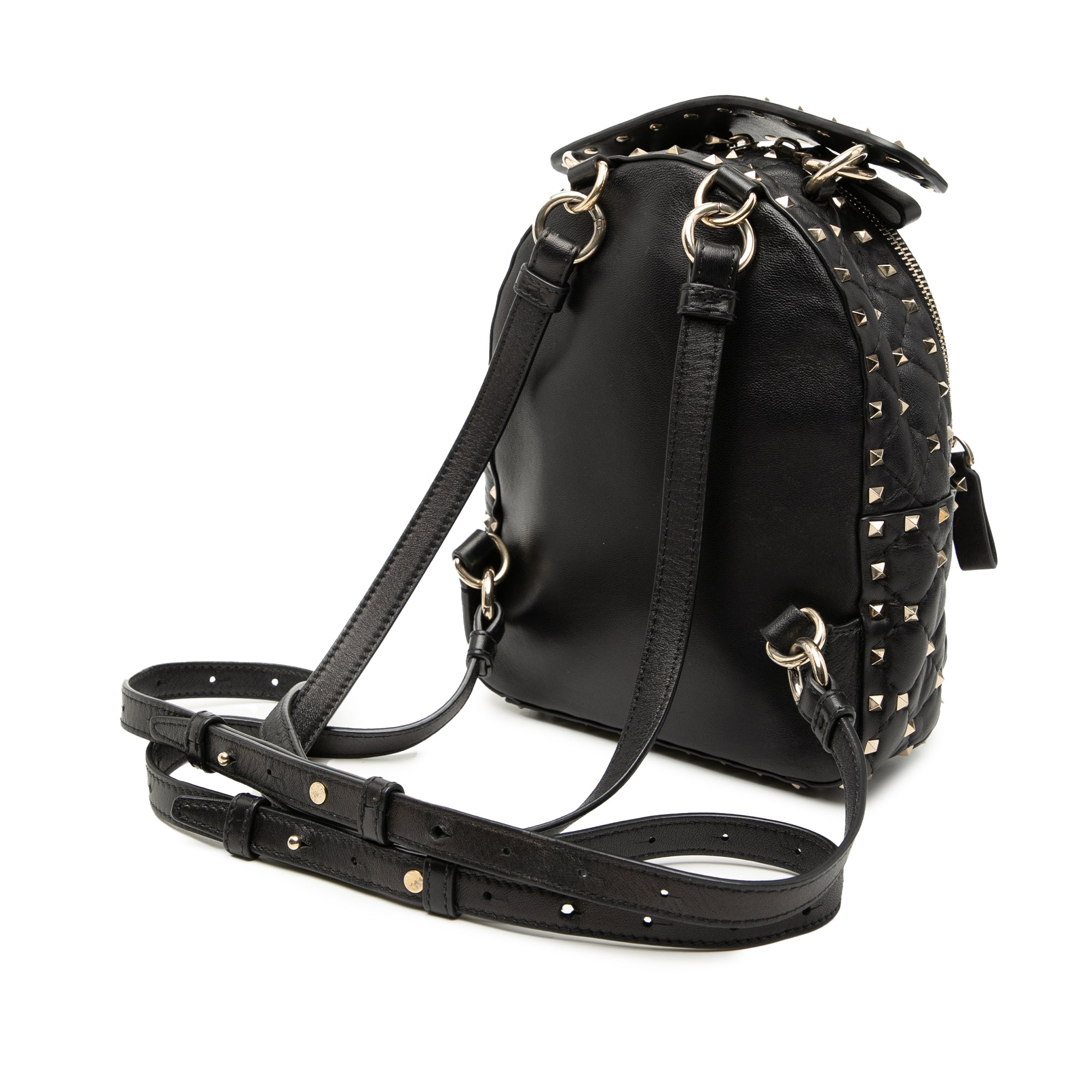 Mini Nappa Rockstud Spike Backpack