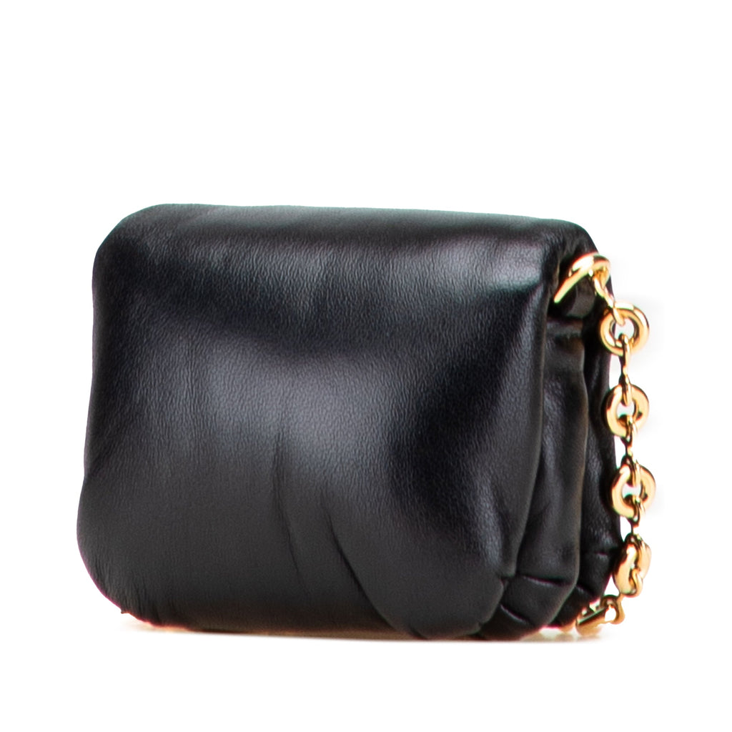 Shiny Lambskin Goya Puffer Case