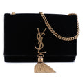 Small Suede Monogram Kate Tassel Crossbody