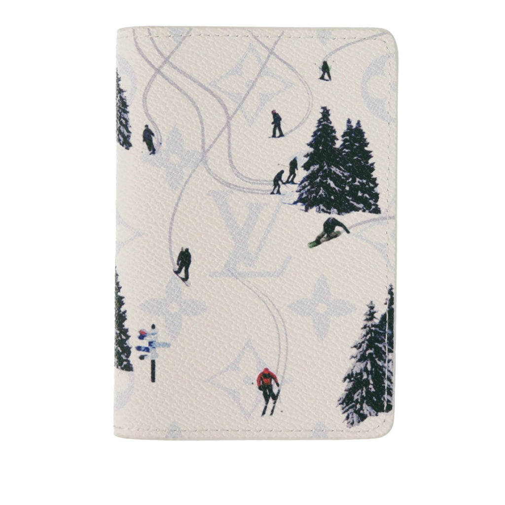 Monogram Ski Pocket Organizer