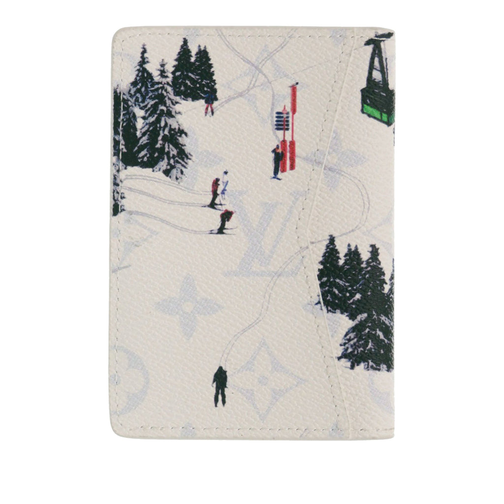 Monogram Ski Pocket Organizer