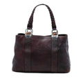 Guccissima Trimmed Leather Bamboo Libeccio Tote