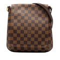 Damier Ebene Musette Salsa Long Strap