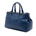 Soft Calf Double Zip Convertible Tote