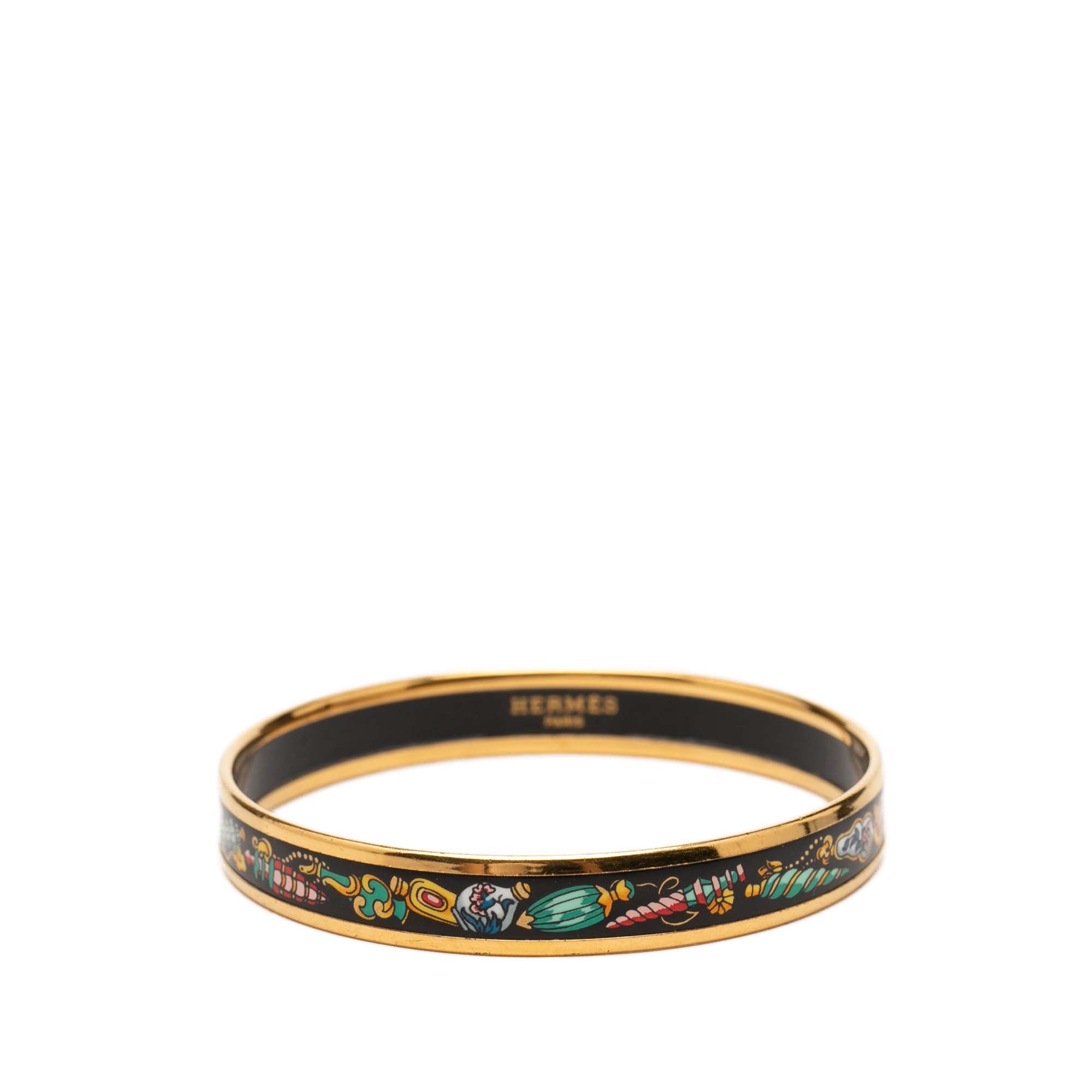 Narrow Qu Importe le Flacon Enamel Bangle 62