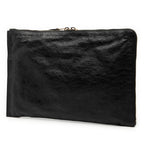Lambskin Motocross Giant 12 Zip Around Flat Clutch