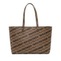 BB Monogram Coated Canvas Signature Shopper M