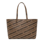 BB Monogram Coated Canvas Signature Shopper M