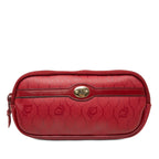 Honeycomb Coated Canvas Pouch
