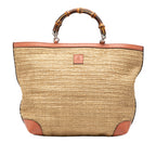 Raffia Bamboo Childrens Tote