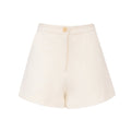 White Tweed Shorts | PR Sample