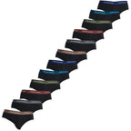 Don Algodon Pack 12 Slips Hombre Suaves | Transpirables y Resistentes - Máxima Comodidad y Suavidad