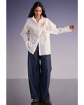 Bead Embroidered Shirt By KYNAH, Luxury Indian Fashion & Bridal Wear