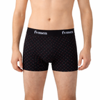 FEVI | Pack 6 Boxers Hombre Algodón | Colores: Negro, Marino y Verde | Ideales para Uso Diario
