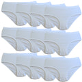 Don Algodon Kids | Pack de 12 Braguitas Lisas para Niña | Transpirables