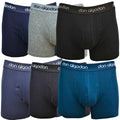 Don Algodón Premium | Pack de 6 Boxers Lisos para Hombre | Transpirables | 6 Colores Diferentes