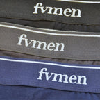 FEVI | Pack de 6 Boxers | 95% Algodón | 3 Lisos y 3 Estampados | Colores : Negro, Gris y Marino | Transpirables