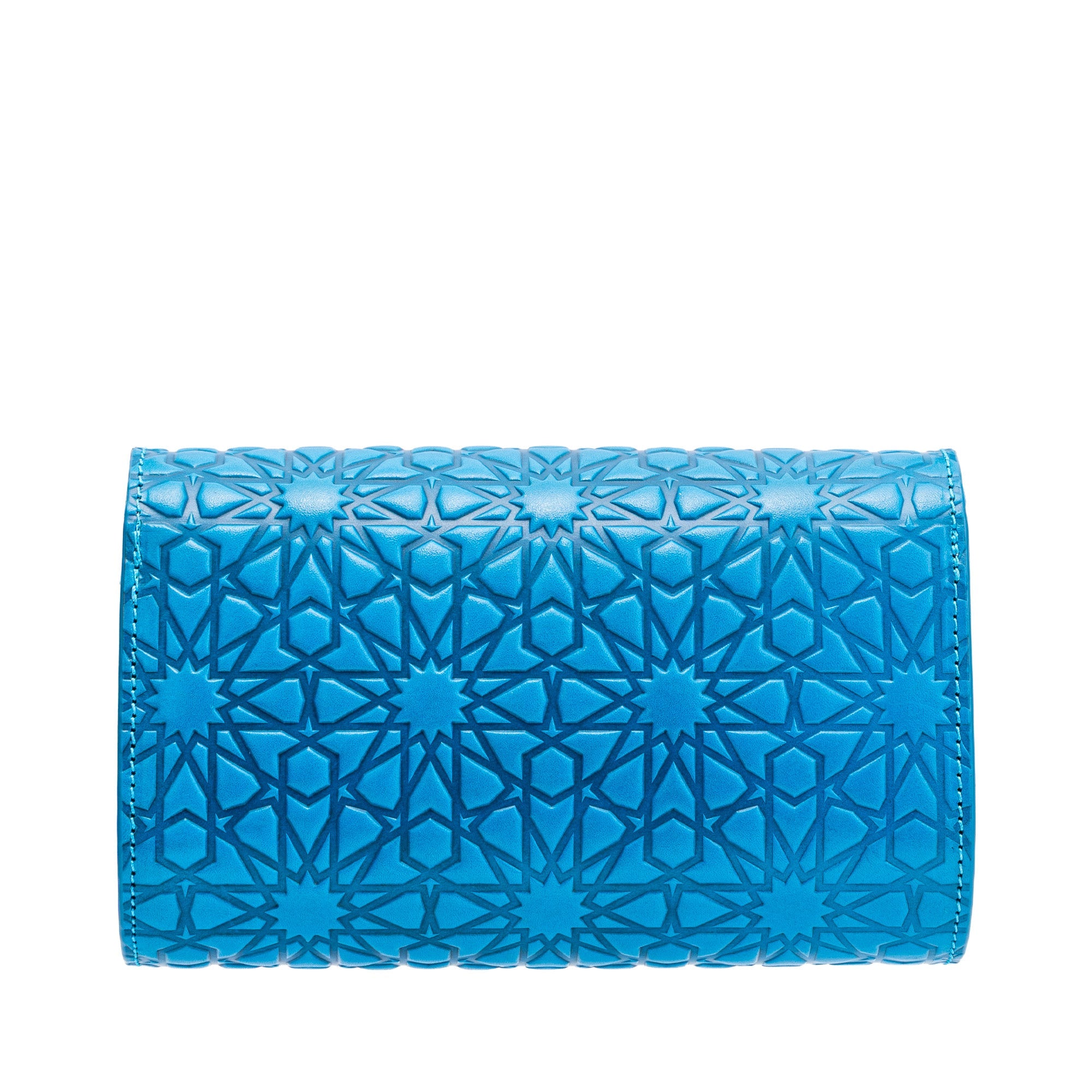 Blue Small Leather Bag Bayarcal