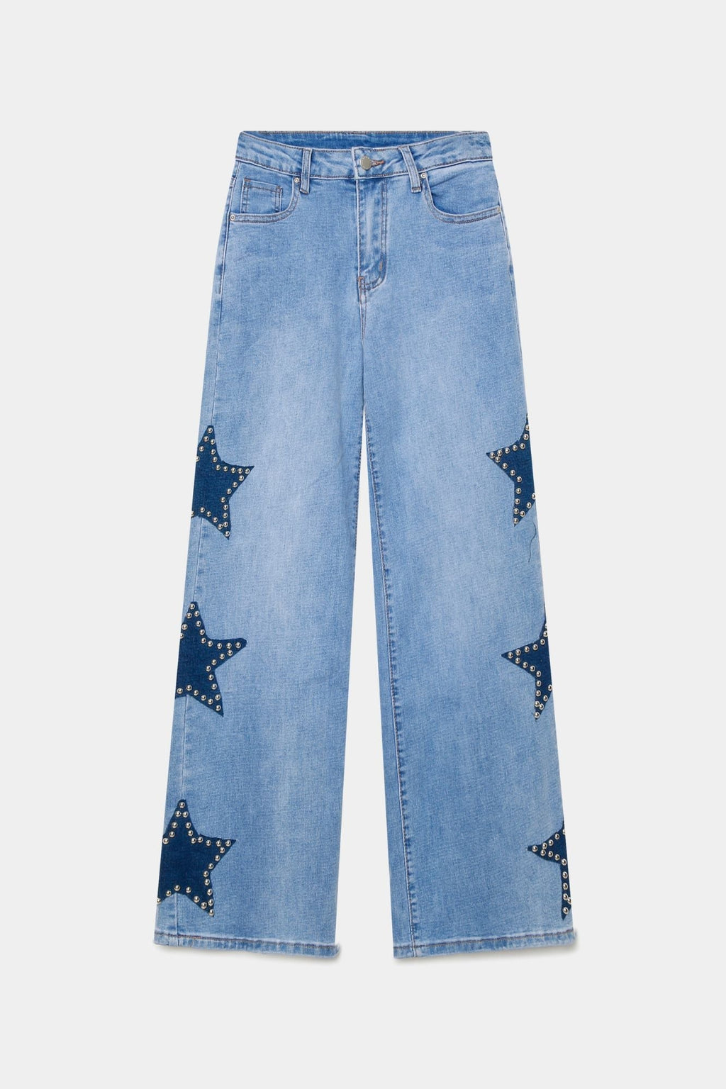 JEANS  TACHUELAS