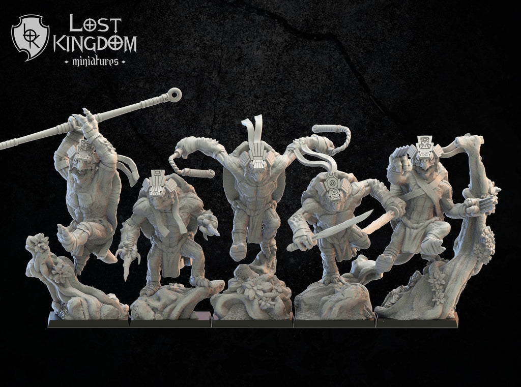 Cowabunga Ayotl Squad, Lost Kingdom Miniatures