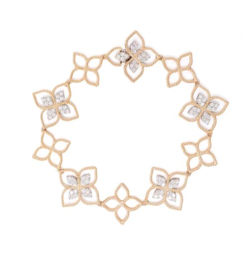 Roberto Coin Princess Flower Dubai Bracelet — Rose Gold