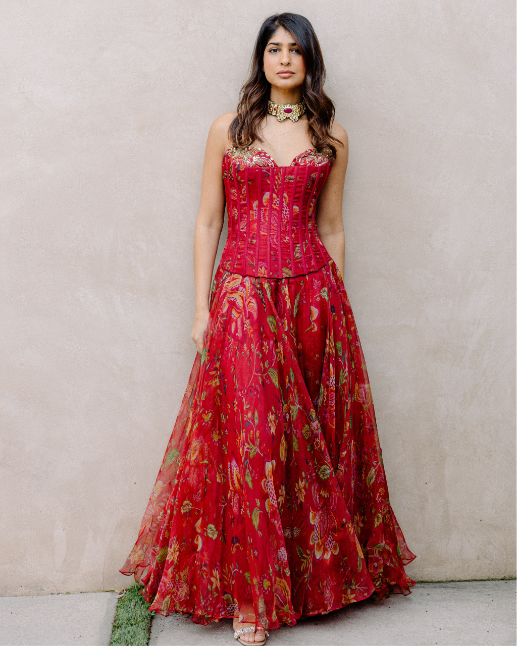 Sophia Gown By KYNAH, Luxury Indian Fashion & Bridal Wear