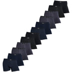 Don Algodon Pack 12 Calzoncillos Hombre Suaves y Transpirables | 2 Unidad por Color | 6 Estampados y 6 Lisos