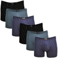 Don Algodon Premium | Pack 6 Boxers Hombre | Diseño estampado y minimalista | Suaves y cómodos para Uso Diario