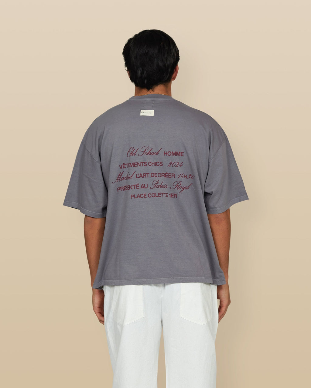 Camiseta Royal Gris