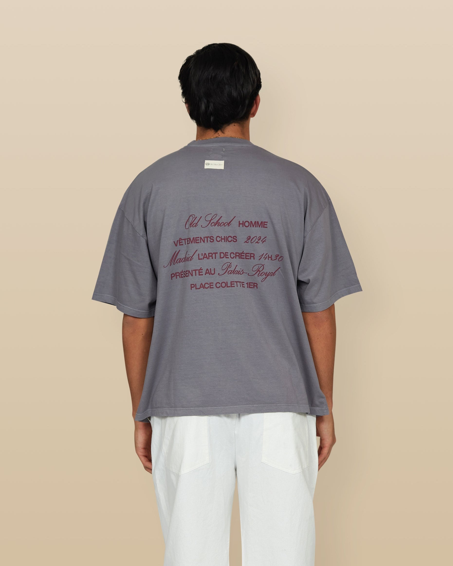 Camiseta Royal Gris