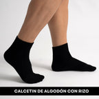 MVA | Pack de 3 Pares Surtidos de Calcetines con Rizo | Algodón
