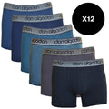 Don Algodon | Pack 12 Boxers para Hombre | Lisos y Rayas | Transpirables