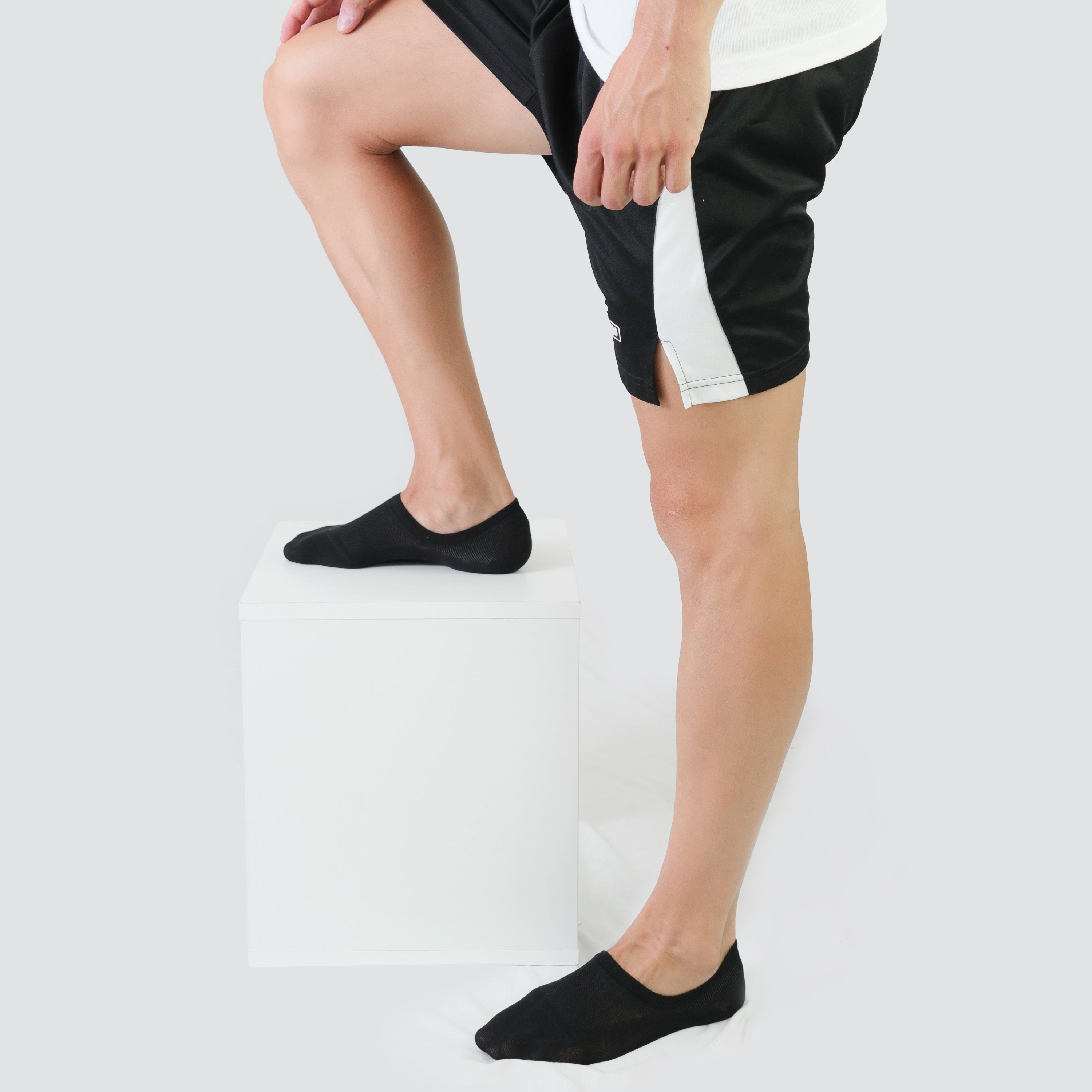 MVA | Pack de 3 Pares de Pinkis Para Hombre | 3 Colores que pueden variar | 85% de Algodón | Transpirables | Talón con Silicona Antideslizante