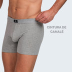 Don Algodon Premium | Pack de 4 Boxers Para Hombre | Cintura de Canalé | Refuerzo con doble tela | Calidad Premium