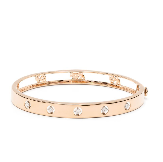 Ponte Vecchio Bangle Bracelet — Rose Gold