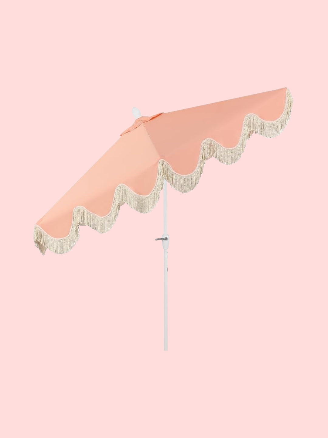 JONATHAN Y Classic Tassel Umbrella