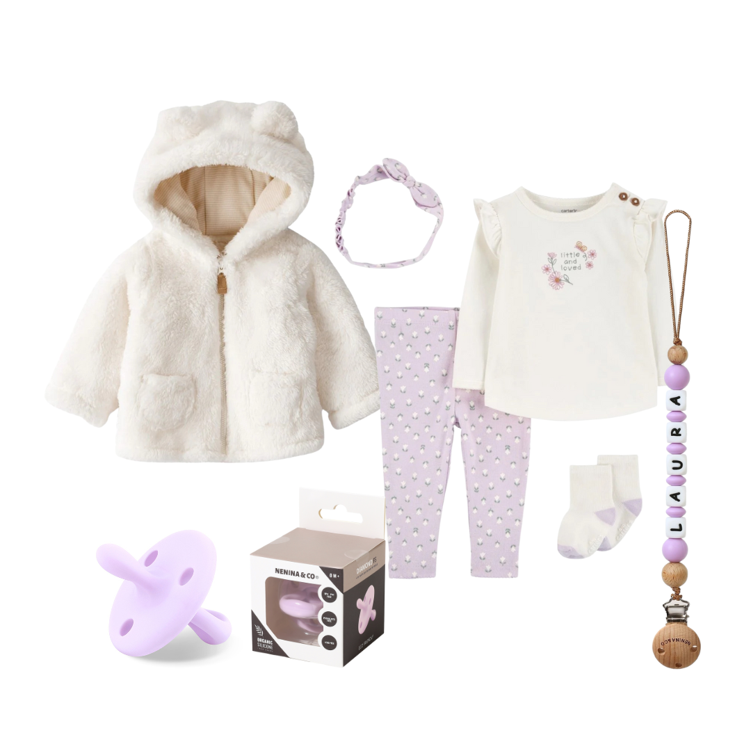 Kit Ajuar Completo para Recién Nacida – Elegancia y Comodidad desde el Primer Día