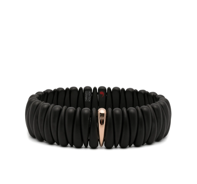 Roberto Demeglio 18kt Rose Gold Bracelet — Black