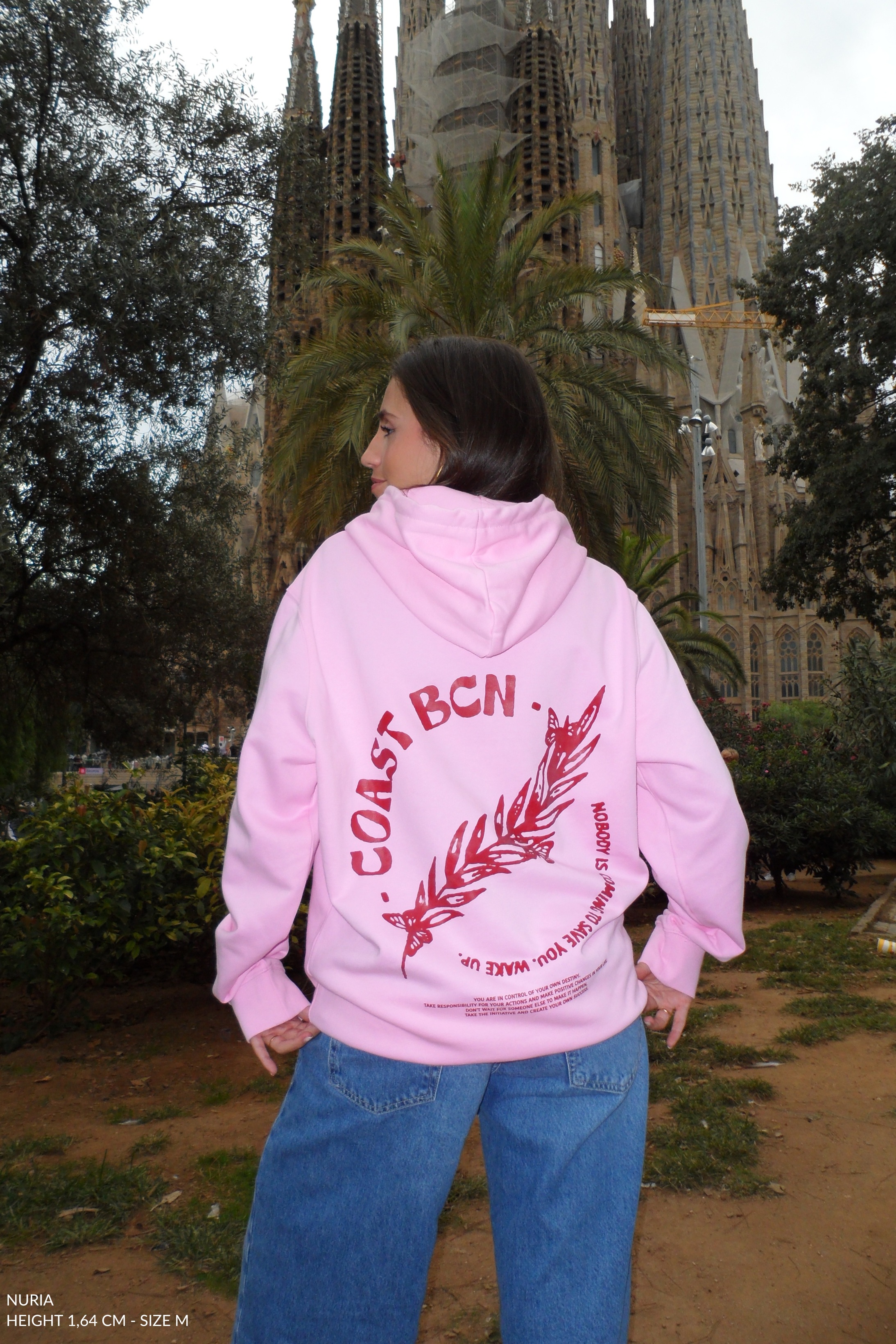 Pink Wake Up Hoodie