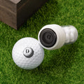 Elementos de golf personalizados Sello de bola de golf con nombre y caja de madera Accesorio de golf Regalo de cumpleaños para jugador amante del golf