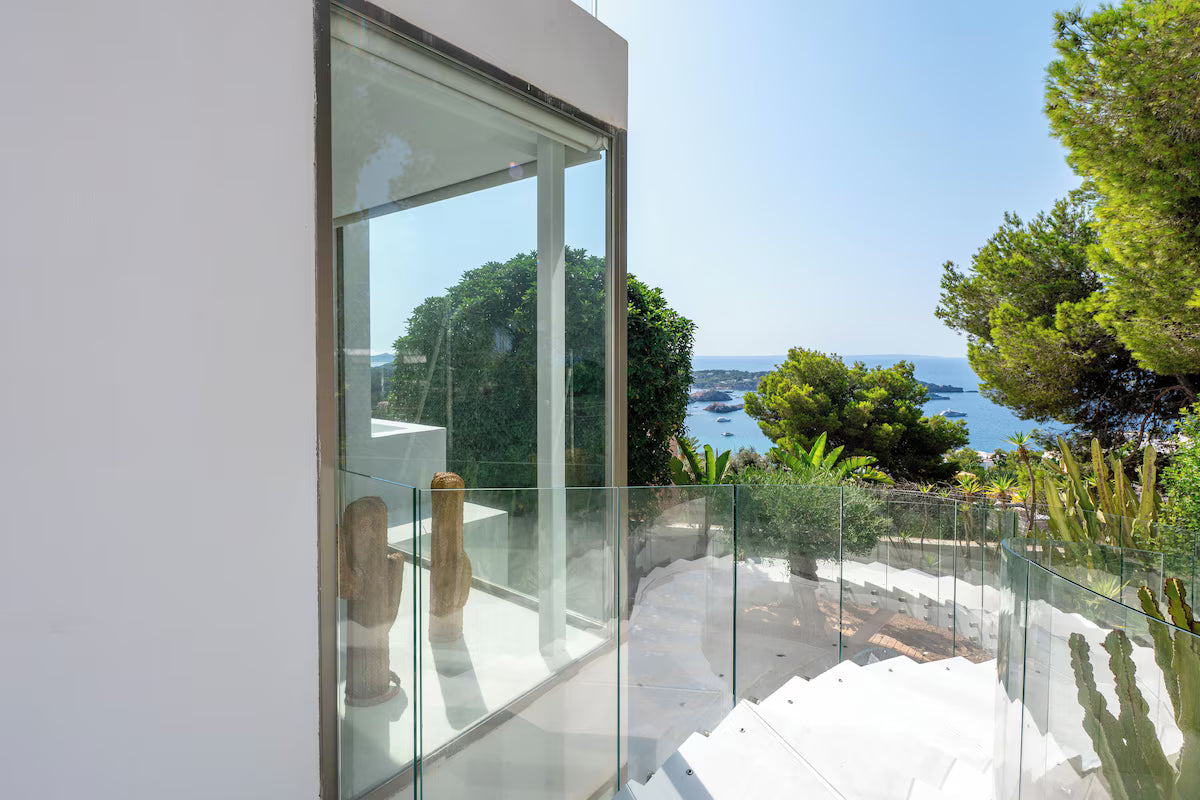 Super Rare Seafront Luxury Ibiza Villa in a Premier Gated Community in Sant Josep