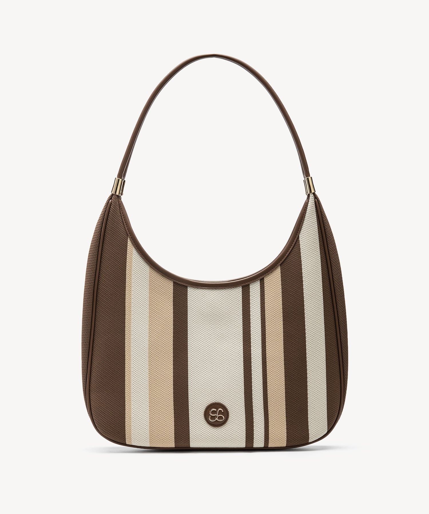 2 Pcs Set Shoulder Large Bags - Brown / F