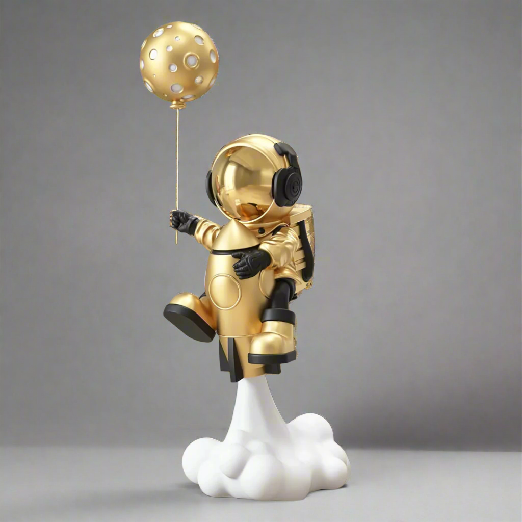 ArtZ® Astronaut Sculpture - Gold